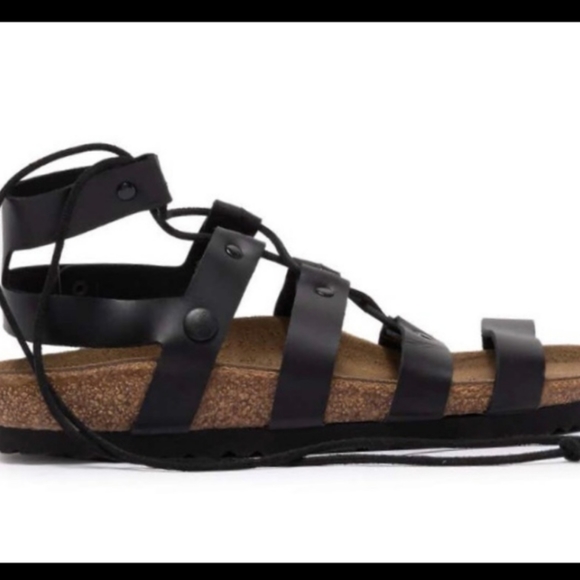 Birkenstock Black Gladiator Sandals - Picture 5 of 6